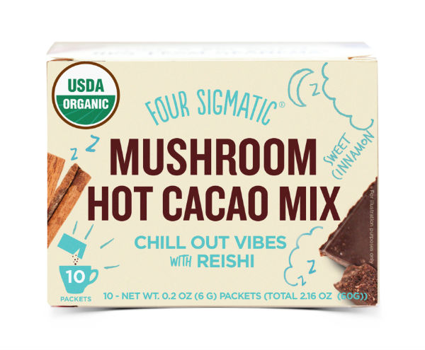 anxiety management reishi hot cacao