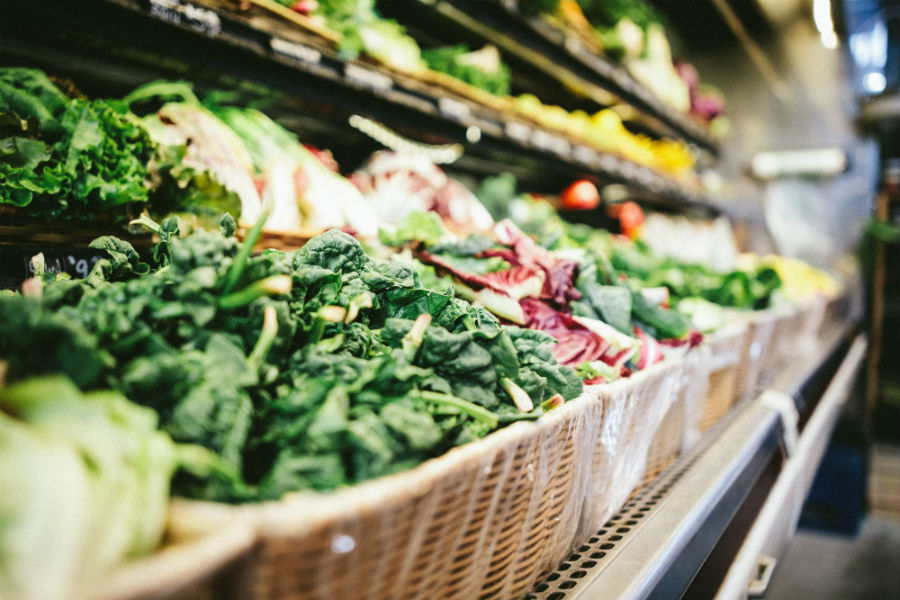 average grocery bill produce aisle