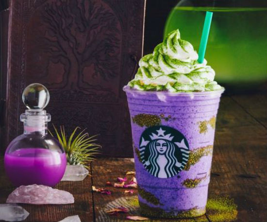 new witch's brew frappuccino
