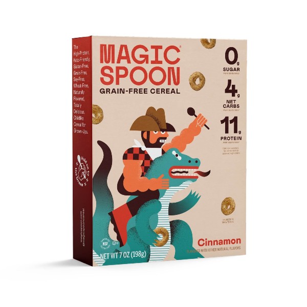 magic spoon cereal cinnamon flavor